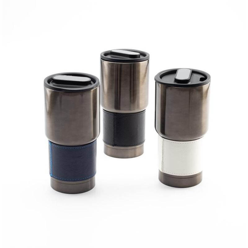 BOLIN - Hans Larsen Insulated Tumbler with Grip Sleeve 530ml - Blue