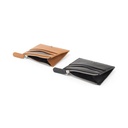 CROSS Pebble Leather Ladies' 6CC Zip Card Holder - Black