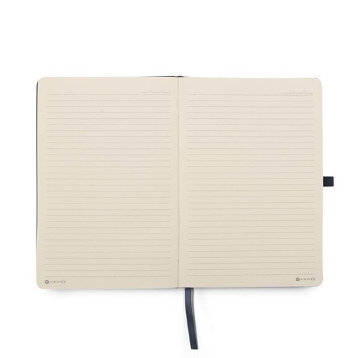  CROSS HARDCOVER A5 NOTEBOOK + PEN + LEATHER CARD HOLDER  - NAVY BLUE