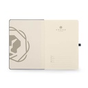 CROSS HARDCOVER A5 NOTEBOOK + PEN + BI-FOLD WALLET WITH 8 CARD SLOTS - BLACK